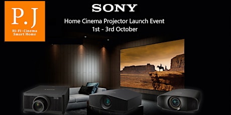 Imagem principal do evento Sony 2020 4k Home Cinema Projector Launch Event