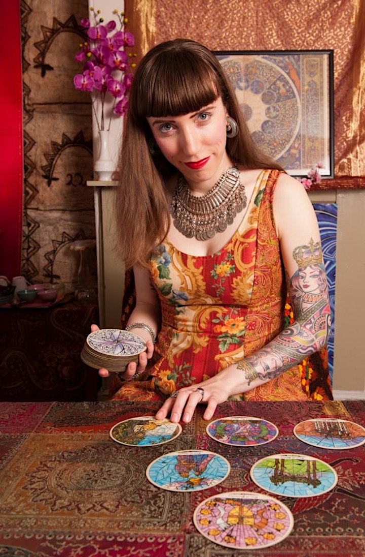 Exhibition viewing and Tarot reading with Sarah Barry image