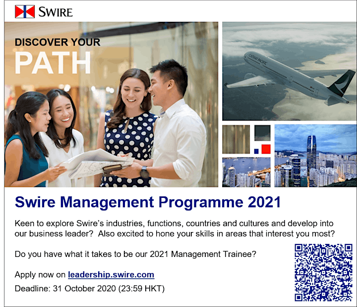 Cambridge Alumni Chat: Swire Management Programme (open to public) image