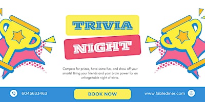 Image principale de Wednesday Night TRIVIA