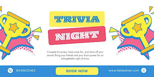 Image principale de Wednesday Night TRIVIA