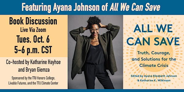 Book Discussion featuring Ayana Johnson