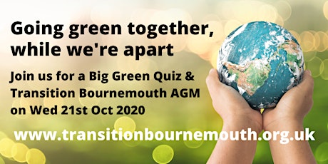 Big Green Quiz and Transition Bournemouth AGM primary image