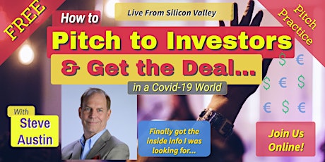 FREE Pitch Practice-How to Pitch to Investors & Successfully Raise Money billets
