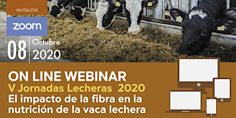 Imagen principal de V Jornadas Lecheras  2020:  El Impacto de la Fibra en Nutrición de la Vaca