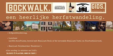 Primaire afbeelding van BOCK WALK, een heerlijke herfstwandeling  bij MAALLUST VEENHUIZEN