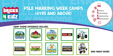 PSLE Marking Week 2020 holiday: Bricks4kidz@The Grandstand 4-day Camp primary image