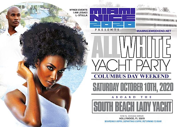 MIAMI NICE 2020 THE ANNUAL ALL WHITE YACHT PARTY C image