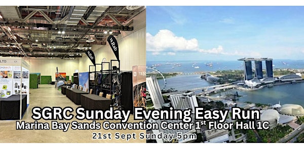 SGRC Sunday Evening Easy Run - Marina Bay Sheares Bridge