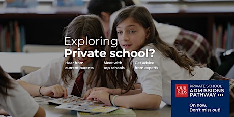 Private School Expo VIRTUAL - Admissions Pathway primary image