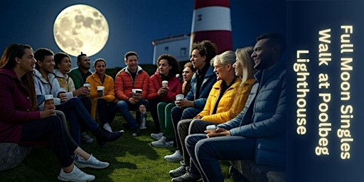 Image principale de Full Moon Singles Walk - Poolbeg Lighthouse