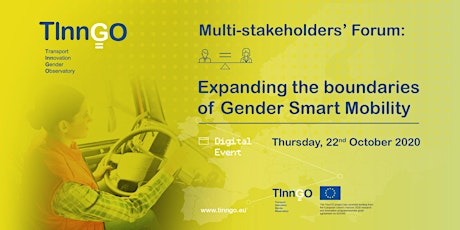 TInnGO Forum: Expanding the Boundaries of Gender Smart Mobility primary image