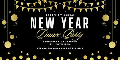Imagen principal de CACO's 2nd Annual Ne Year's Eve Dance Party