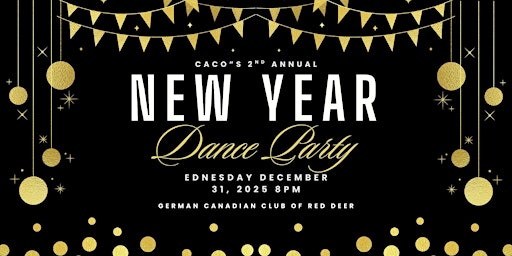 CACO's 2nd Annual Ne Year's Eve Dance Party primary image