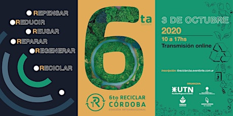 Imagen principal de 6to "Reciclar Córdoba"  Ed. Internacional  #ODS11 #ODS12 ON LINE!