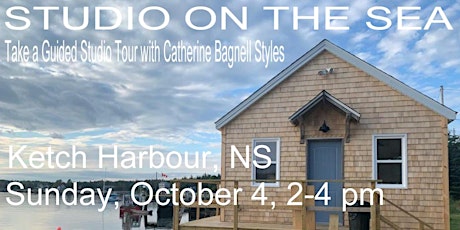 Studio on The Sea: Guided Art Studio Tour with Catherine Bagnell Styles
