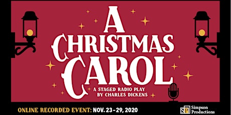 A Christmas Carol: A Staged Radio Play (available on demand thru 12/4)
