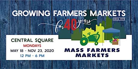 [October 12, 2020]  - Central Sq Farmers Market Shopper Reservation primary image