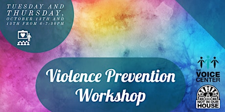 Fall 2020 Violence Prevention Workshop primary image