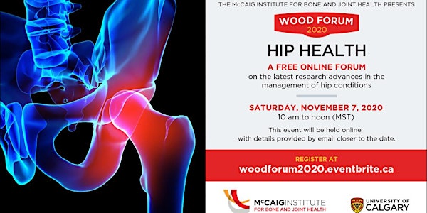 Online Wood Forum 2020: Hip Health