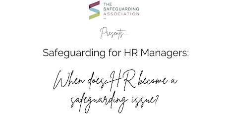 Safeguarding for HR Managers primary image