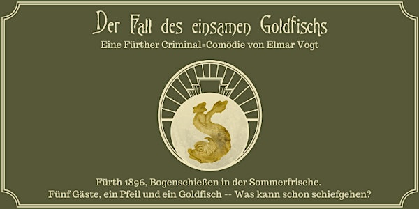 "Theater OHNE Menü" - Der Fall des einsamen Goldfischs