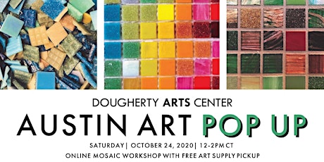 Austin Art Pop Up: Mosaic Workshop with Ruiz Library and J Muzacz  primärbild