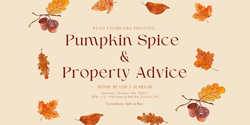 Image principale de Pumpkin Spice & Property Advice