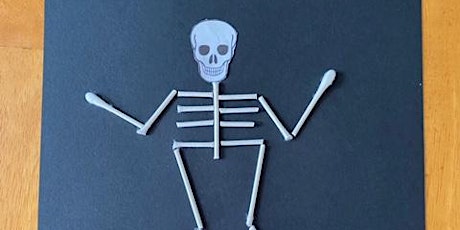 Spooky Skeleton Craft for Kids primary image