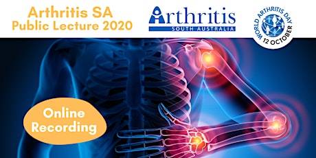 [ONLINE RECORDING] Arthritis SA Conference 2020 primary image