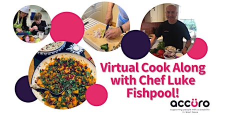 Accuro Virtual Charity Cook-Along with Chef Luke Fishpool primary image