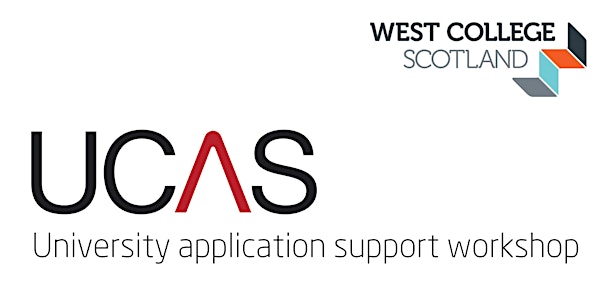UCAS Application Support Workshop - Clydebank Campus Students