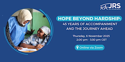 Imagen principal de Hope Beyond Hardship:  45 Years of Accompaniment and the  Journey Ahead