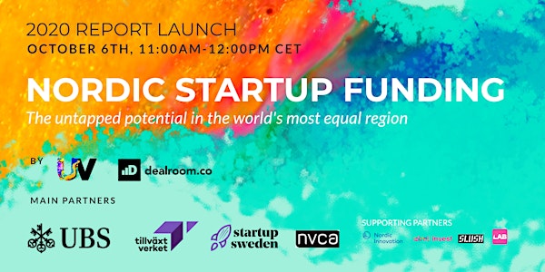 Nordic Startup Funding - 2020 Report Launch