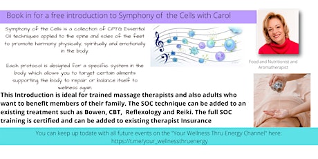 Introduction to Symphony of the Cells  Therapeutic Massage Technique