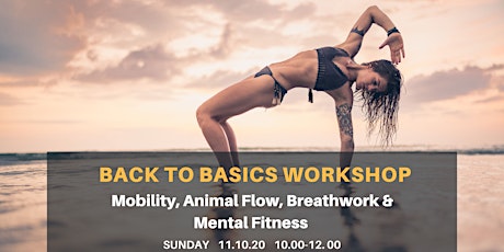 Hauptbild für BACK TO BASICS MOVEMENT WORKSHOP *ALL LEVELS*