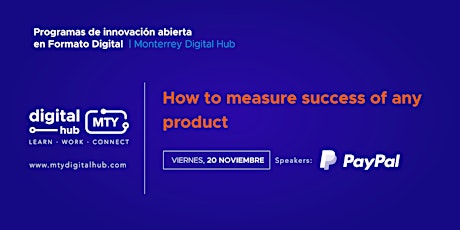 Imagen principal de How to measure success of any product