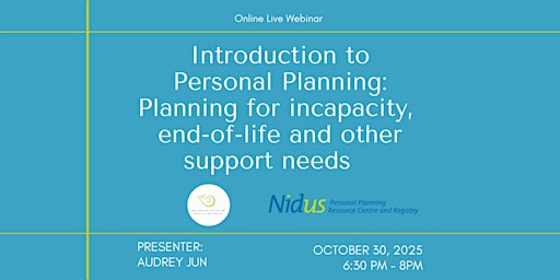 Image principale de Introduction to Personal Planning