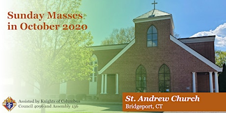 Sunday Masses for October 2020 primary image