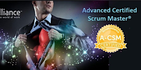 Advanced Certified Scrum Master primary image