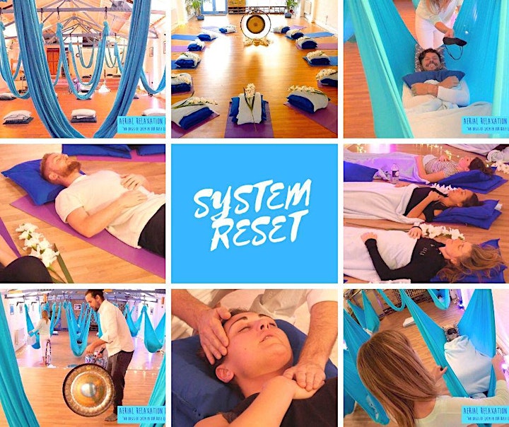 System Reset - Bioenergetics, Guided Meditation and Aerial Relaxation Pods image