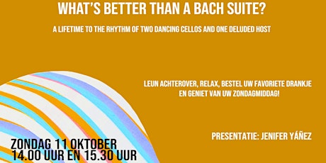 Primaire afbeelding van Ligstoelsessie 2.0 WHAT'S BETTER THAN A BACH SUITE?