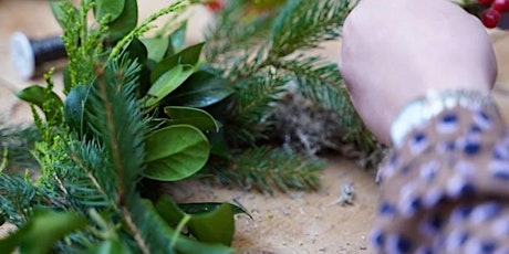 Christmas Wreath Workshop To Your Door Live primary image