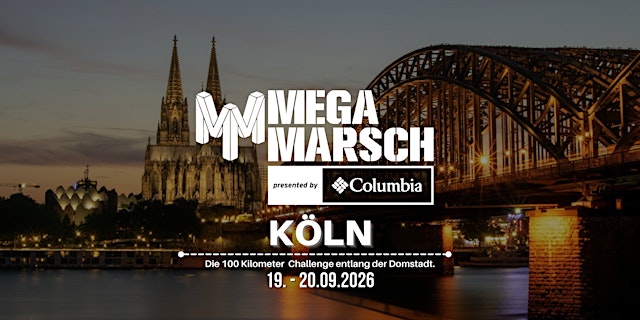 Primaire afbeelding van Megamarsch 100/24 Köln 2026