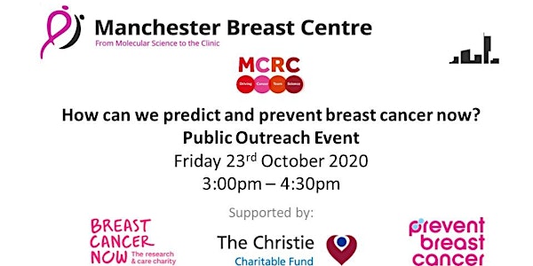How can we predict and prevent breast cancer now? Public outreach event