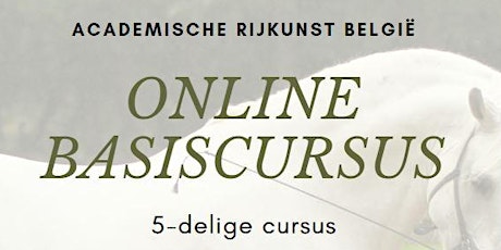 Primaire afbeelding van Online basiscursus Academische Rijkunst België