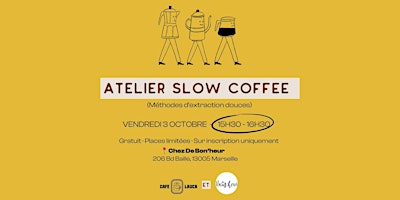 Image principale de Atelier Slow Coffee – French Press, V60 & Aeropress
