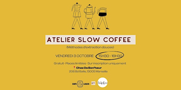 Atelier Slow Coffee – French Press, V60 & Aeropress