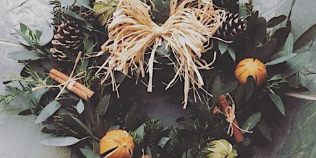 Christmas Wreath Making Workshop - Friday 11th December 2020 primary image