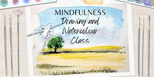 Image principale de Mindful Drawing &  Watercolour Class
